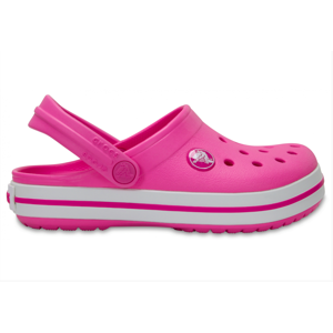 pantofle Crocs Crocband Clog K - Party Pink velikosti bot EU: 24