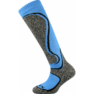 podkolenky Voxx merino Carving středně modrá Velikost ponožek: 20-24 EU