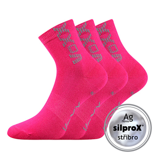 Ponožky Voxx Adventurik magenta, 3 páry Velikost ponožek: 20-24 EU