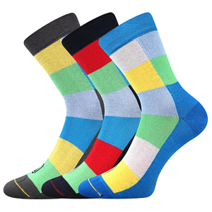 Ponožky Voxx Bamcubik mix A kluk, 3 páry Velikost ponožek: 25-29 EU