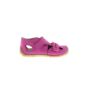 sandály Fare 5061252 růžové s kytkou (bare) velikosti bot EU: 22