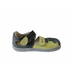 sandály Fare B5461231 zeleno-šedé (bare) Velikost boty (EU): 24, Vnitřní délka boty: 162, Vnitřní šířka boty: 66