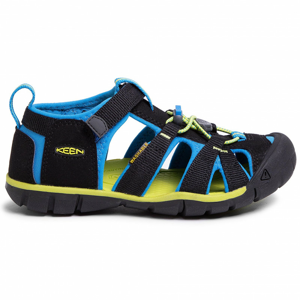 Keen Seacamp II Black/brilliant blue AD (CNX) barefoot sandály Velikost boty (EU): 39, Vnitřní délka boty: 248, Vnitřní šířka boty: 94