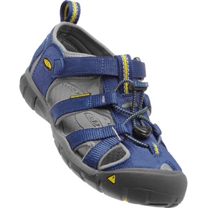 Keen Seacamp II Blue Depths/Gargoyle K (CNX) barefoot sandály Velikost boty (EU): 33, Vnitřní délka boty: 200, Vnitřní šířka boty: 78