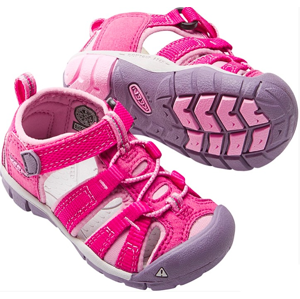 Keen Seacamp very berry/Dawn pink (CNX) barefoot sandály Velikost boty (EU): 34, Vnitřní délka boty: 210, Vnitřní šířka boty: 80