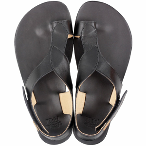 Tikki Shoes sandály Tikki Soul  Leather Black Velikost boty (EU): 37, Vnitřní délka boty: 239, Vnitřní šířka boty: 95