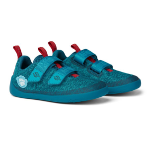 tenisky Affenzahn Lowcut Knit Shark Blue/Red Velikost boty (EU): 26, Vnitřní délka boty: 170, Vnitřní šířka boty: 65