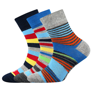VoXX Ponožky Lonka Woodik kluk, 3 páry Velikost ponožek: 20-24 EU